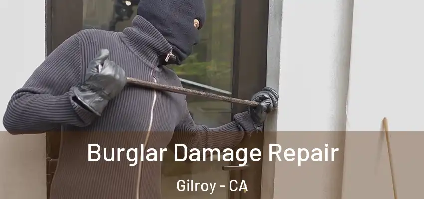  Burglar Damage Repair Gilroy - CA